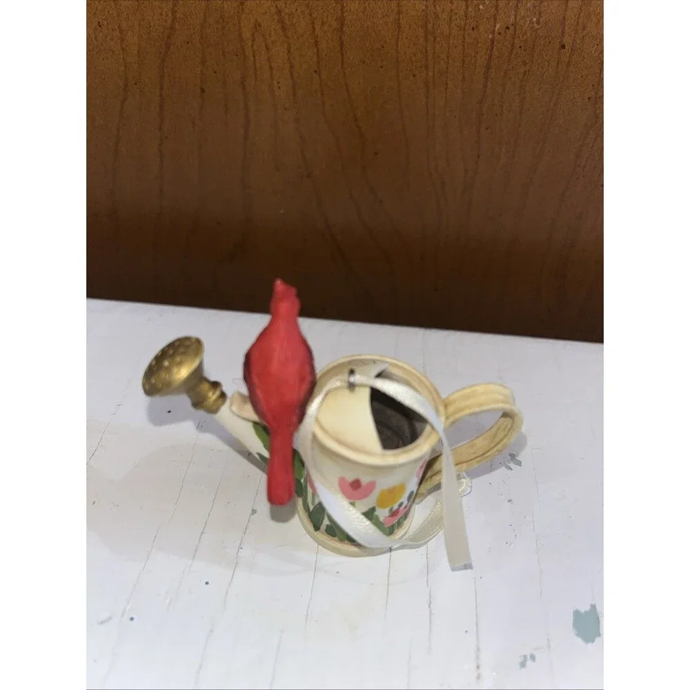 Hallmark Thirsty Cardinal 2004 Marjolein Bastin Natures Sketchbook Ornament Bird